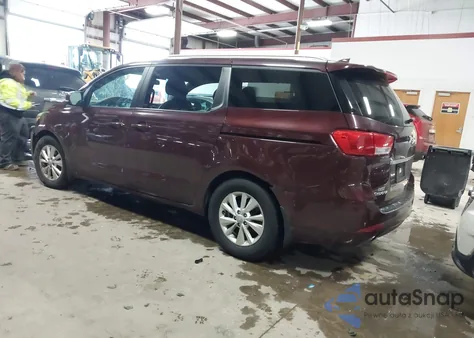 2017 Kia Sedona Lx из США, поврежденный, VIN KNDMB5C12H6319096